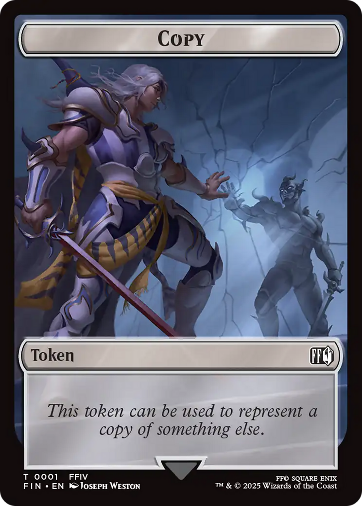 Hero (0004) // Copy (0001) Double-Sided Token [FINAL FANTASY Tokens] | Clutch Gaming