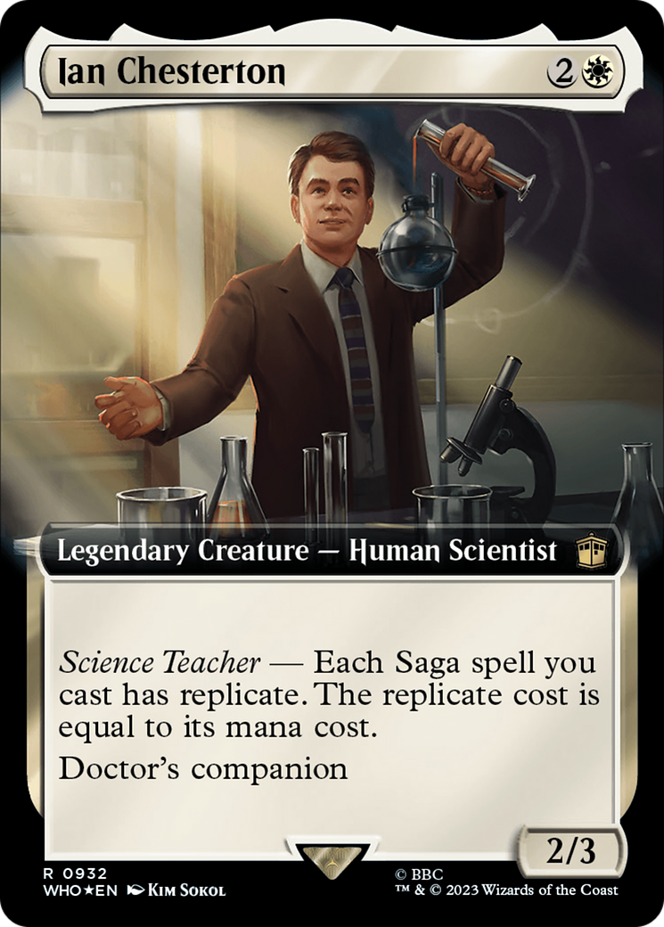 Ian Chesterton (Extended Art) (Surge Foil) [Doctor Who] | Clutch Gaming