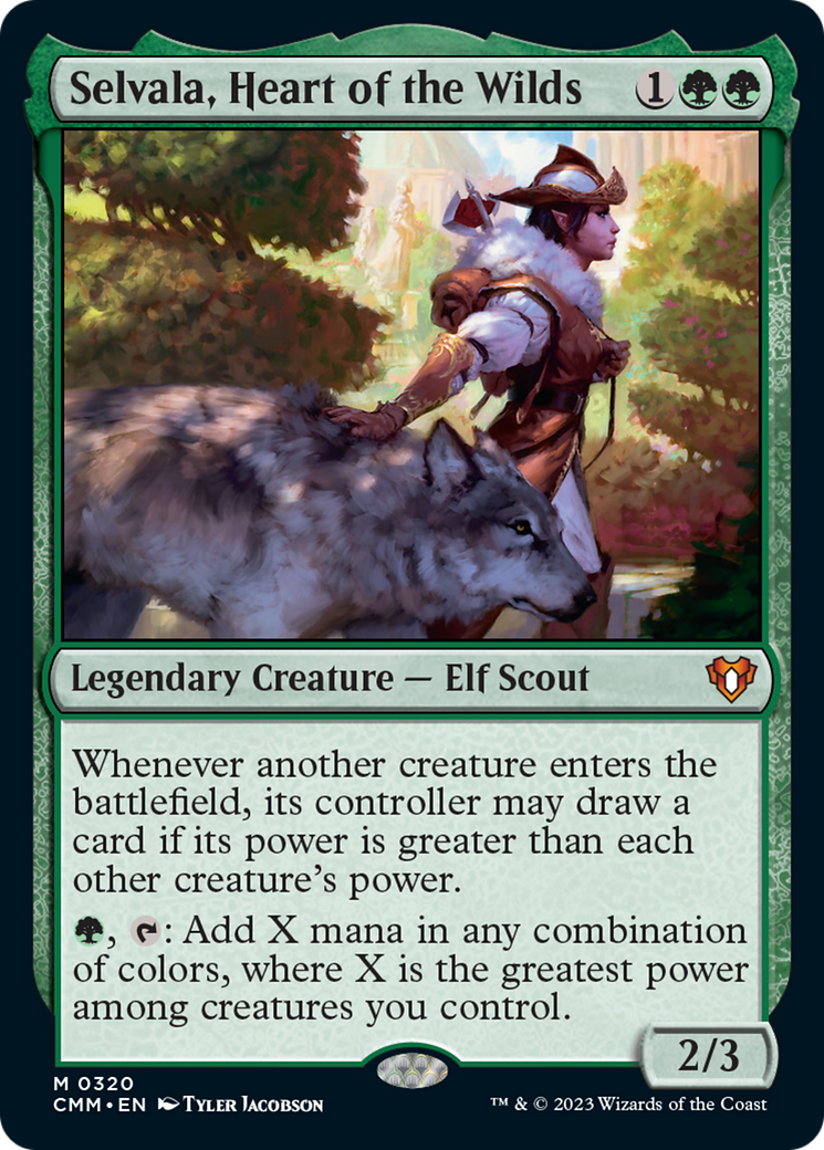 Selvala, Heart of the Wilds [Commander Masters] | Clutch Gaming