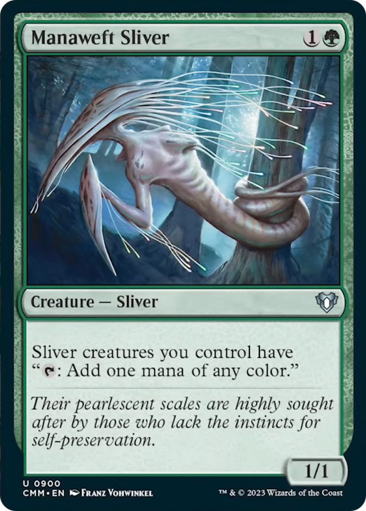 Manaweft Sliver [Commander Masters] | Clutch Gaming