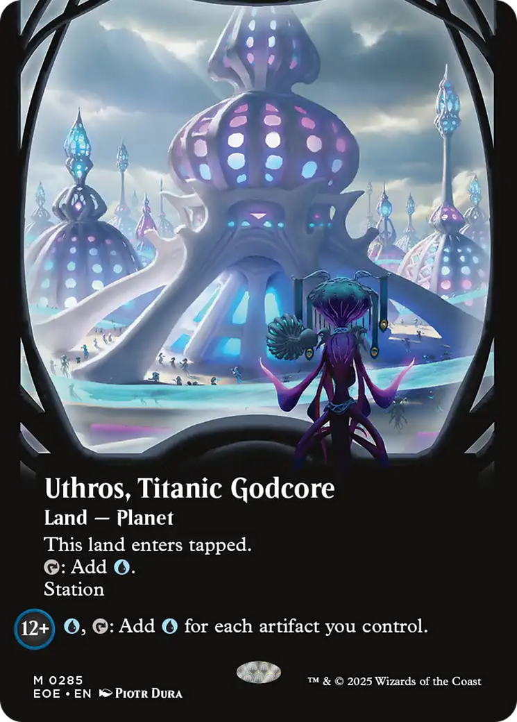 Uthros, Titanic Godcore (Borderless) [Edge of Eternities] | Clutch Gaming