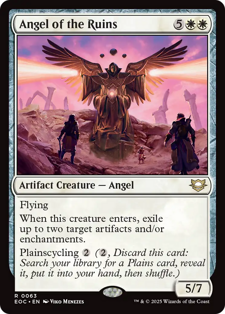 Angel of the Ruins [Edge of Eternities Commander] | Clutch Gaming