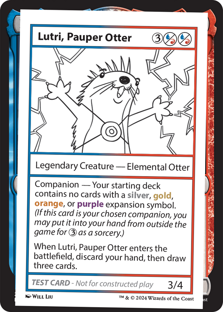 Lutri, Pauper Otter [Mystery Booster 2 Playtest Cards] | Clutch Gaming