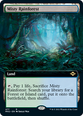 Misty Rainforest (Extended Art) [Modern Horizons 2] | Clutch Gaming