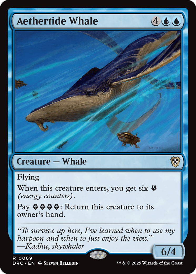 Aethertide Whale [Aetherdrift Commander] | Clutch Gaming