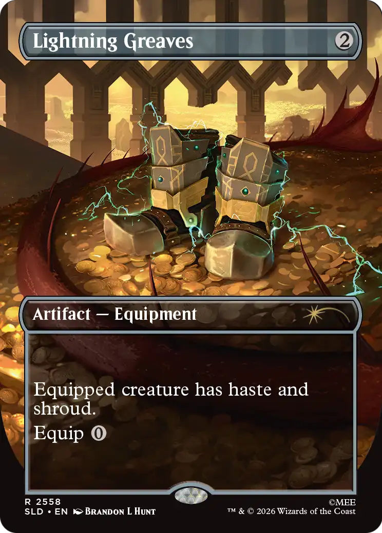 Lightning Greaves (2558) [Secret Lair Drop Series] | Clutch Gaming