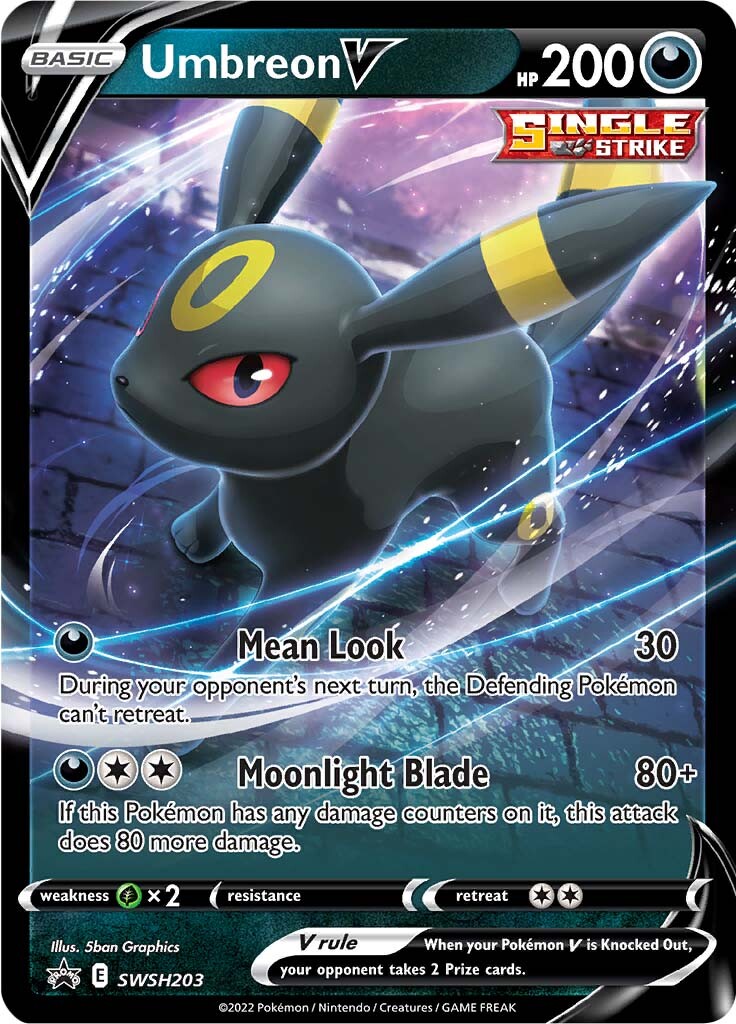 Umbreon V (SWSH203) [Sword & Shield: Black Star Promos] | Clutch Gaming