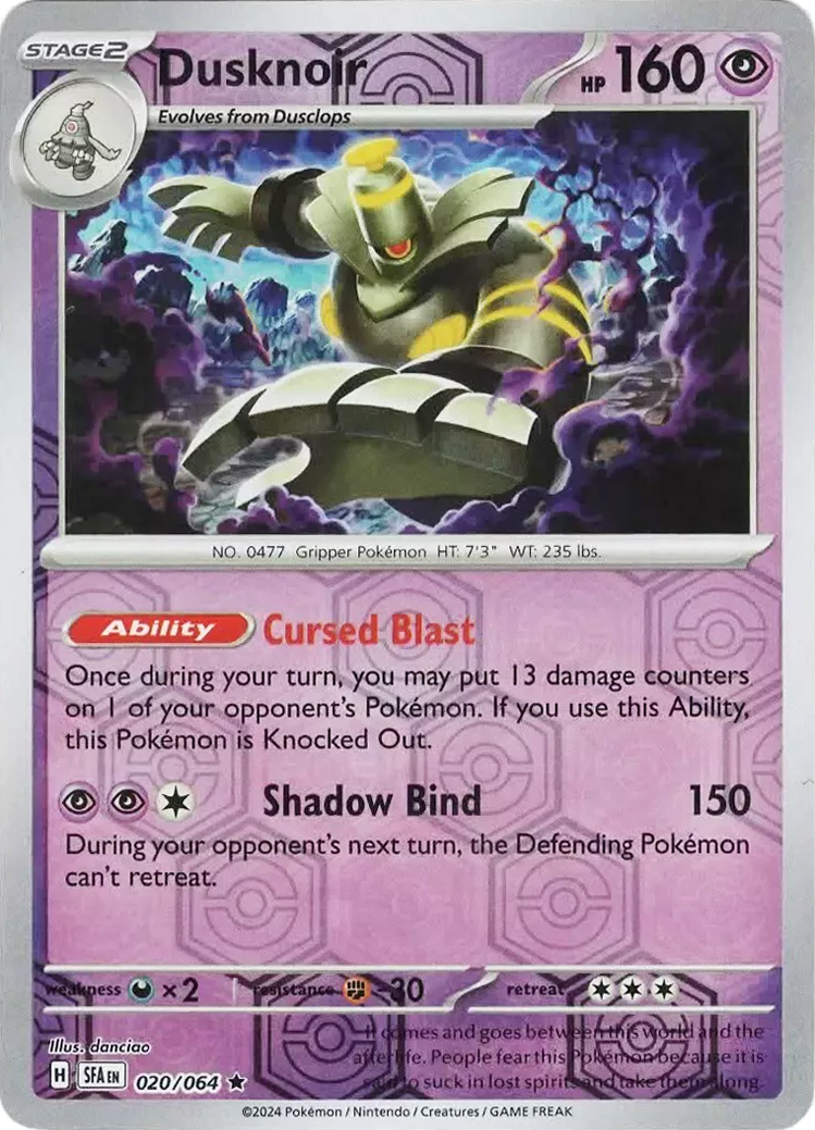 Dusknoir (020/064) [Scarlet & Violet: Shrouded Fable] | Clutch Gaming