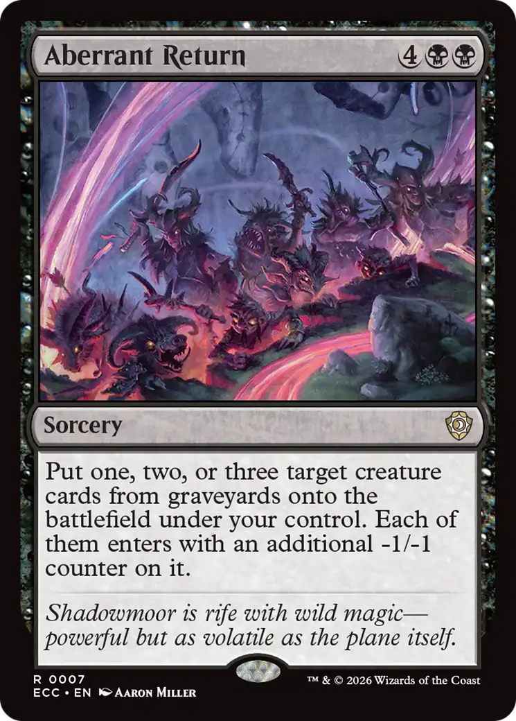 Aberrant Return [Lorwyn Eclipsed Commander] | Clutch Gaming