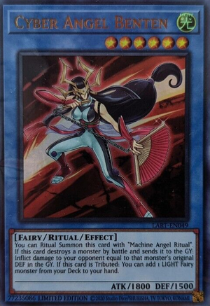 Cyber Angel Benten [LART-EN049] Ultra Rare | Clutch Gaming