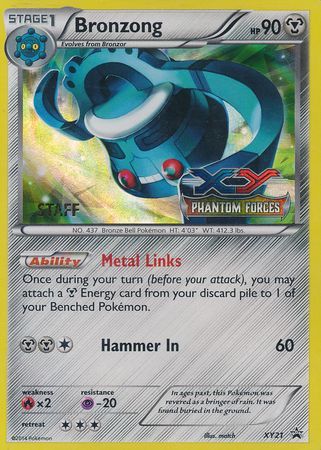 Bronzong (XY21) (Staff) [XY: Black Star Promos] | Clutch Gaming