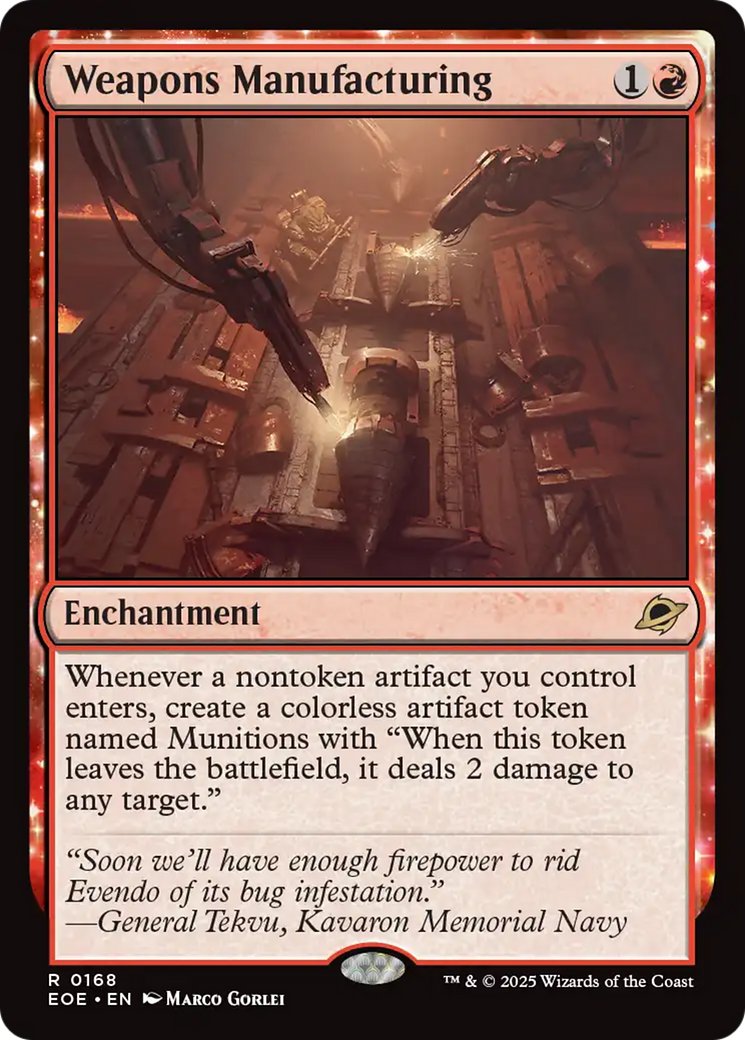 Weapons Manufacturing [Edge of Eternities] | Clutch Gaming