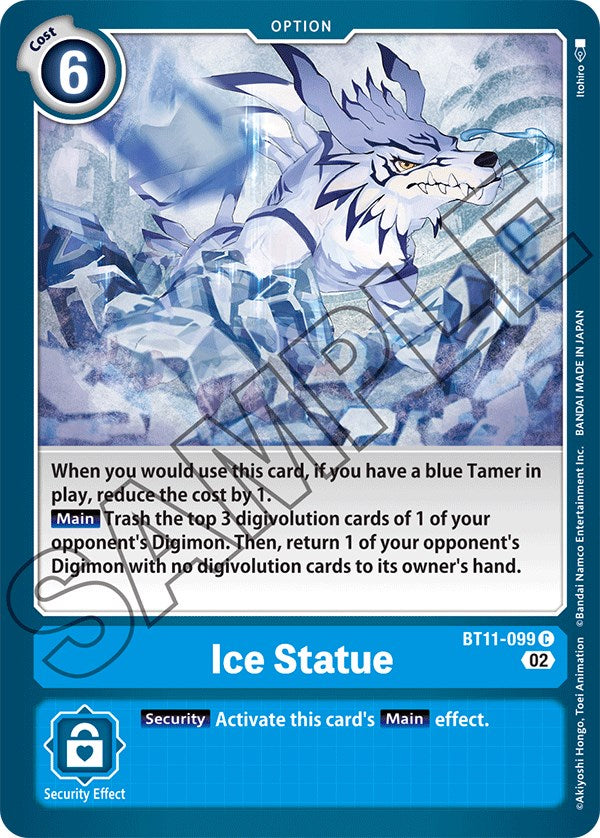 Ice Statue [BT11-099] [Dimensional Phase] | Clutch Gaming