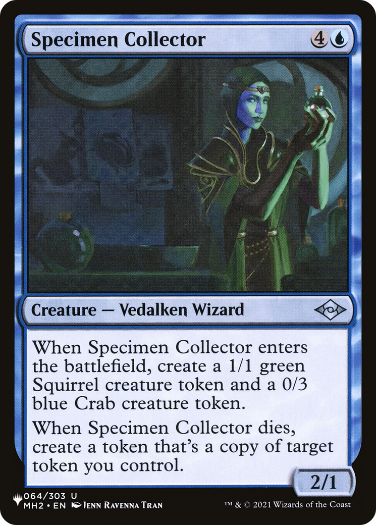 Specimen Collector [The List Reprints] | Clutch Gaming