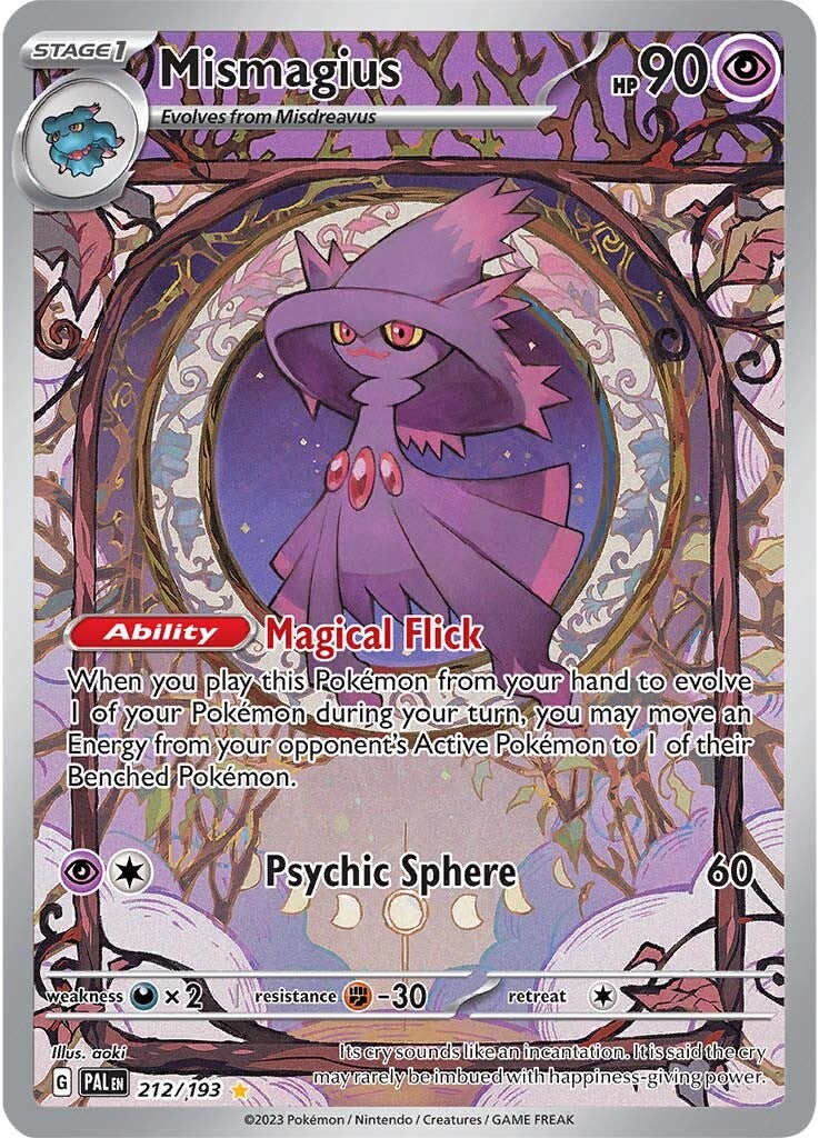 Mismagius (212/193) [Scarlet & Violet: Paldea Evolved] | Clutch Gaming