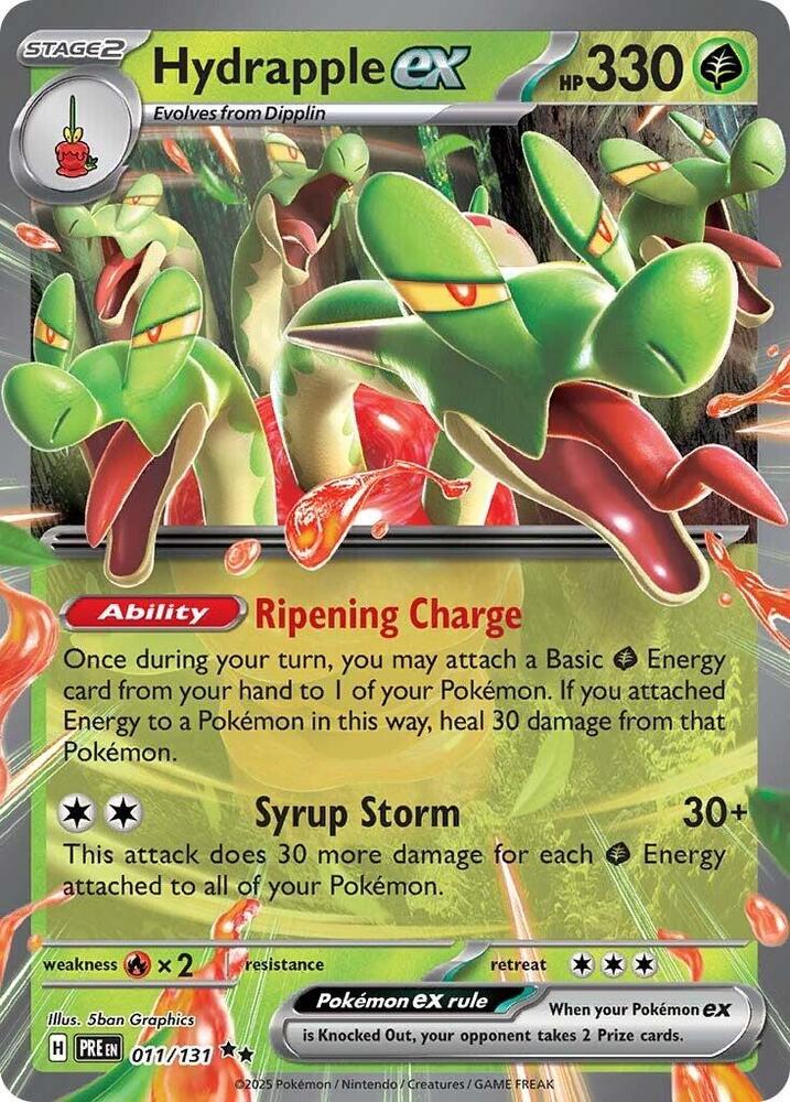 Hydrapple ex (011/131) [Scarlet & Violet: Prismatic Evolutions] | Clutch Gaming