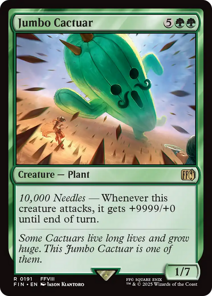 Jumbo Cactuar [FINAL FANTASY] | Clutch Gaming