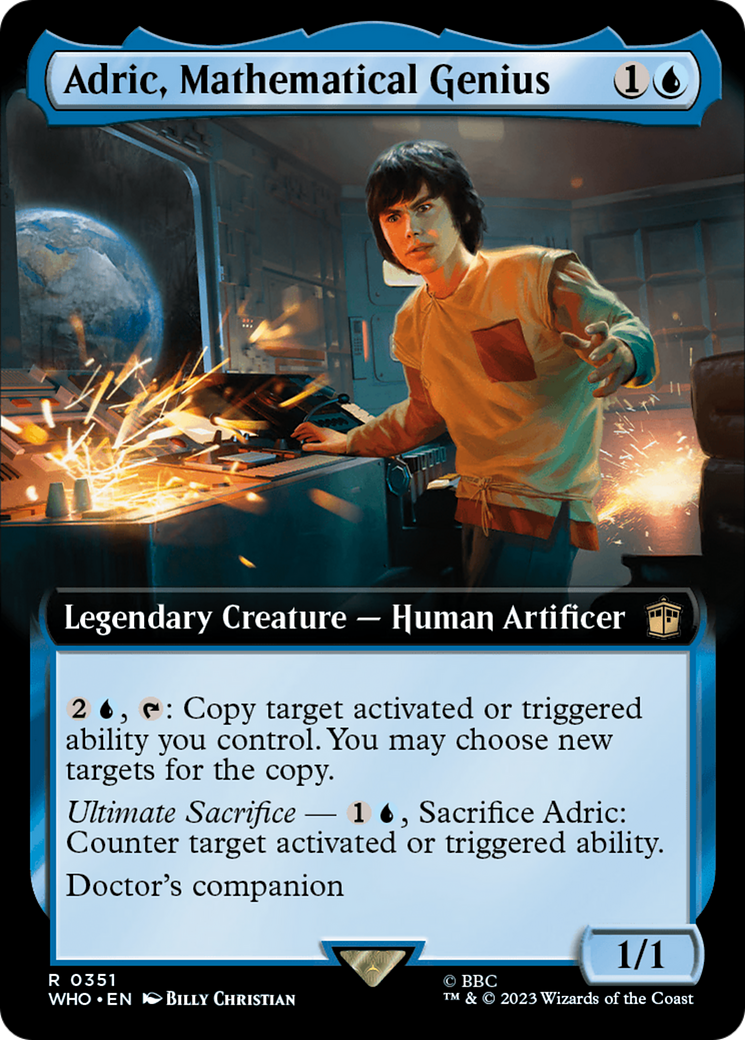 Adric, Mathematical Genius (Extended Art) [Doctor Who] | Clutch Gaming