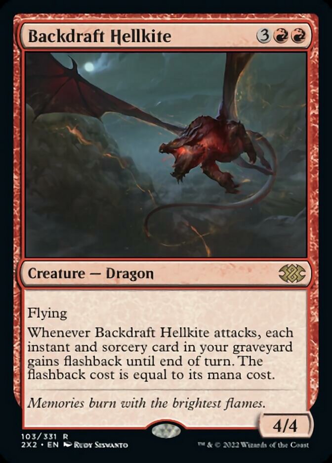 Backdraft Hellkite [Double Masters 2022] | Clutch Gaming