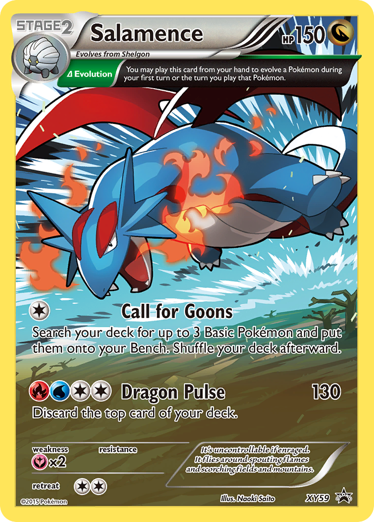 Salamence (XY59) [XY: Black Star Promos] | Clutch Gaming