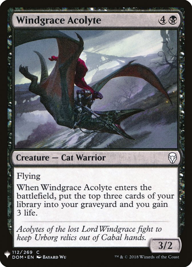 Windgrace Acolyte [Mystery Booster] | Clutch Gaming