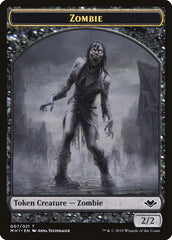 Marit Lage // Zombie Double-Sided Token [Modern Horizons Tokens] | Clutch Gaming