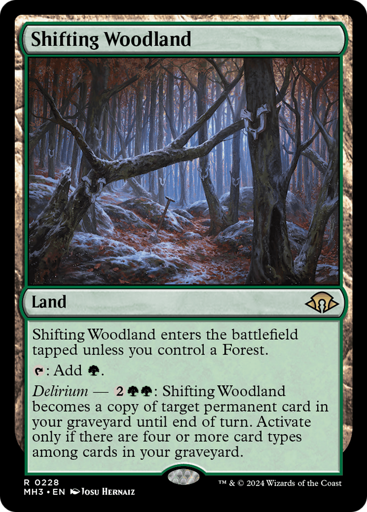 Shifting Woodland [Modern Horizons 3] | Clutch Gaming