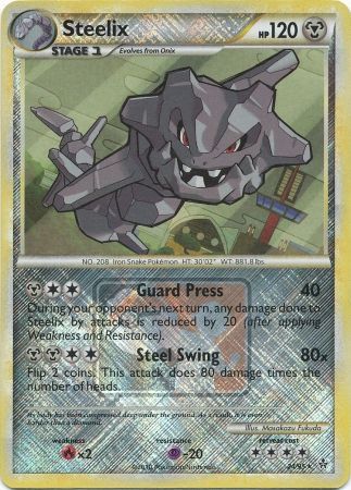 Steelix (24/95) (League Promo) [HeartGold & SoulSilver: Unleashed] | Clutch Gaming