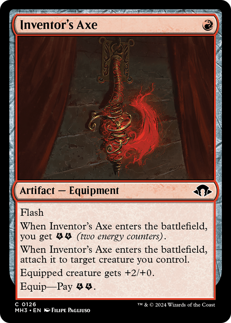 Inventor's Axe [Modern Horizons 3] | Clutch Gaming