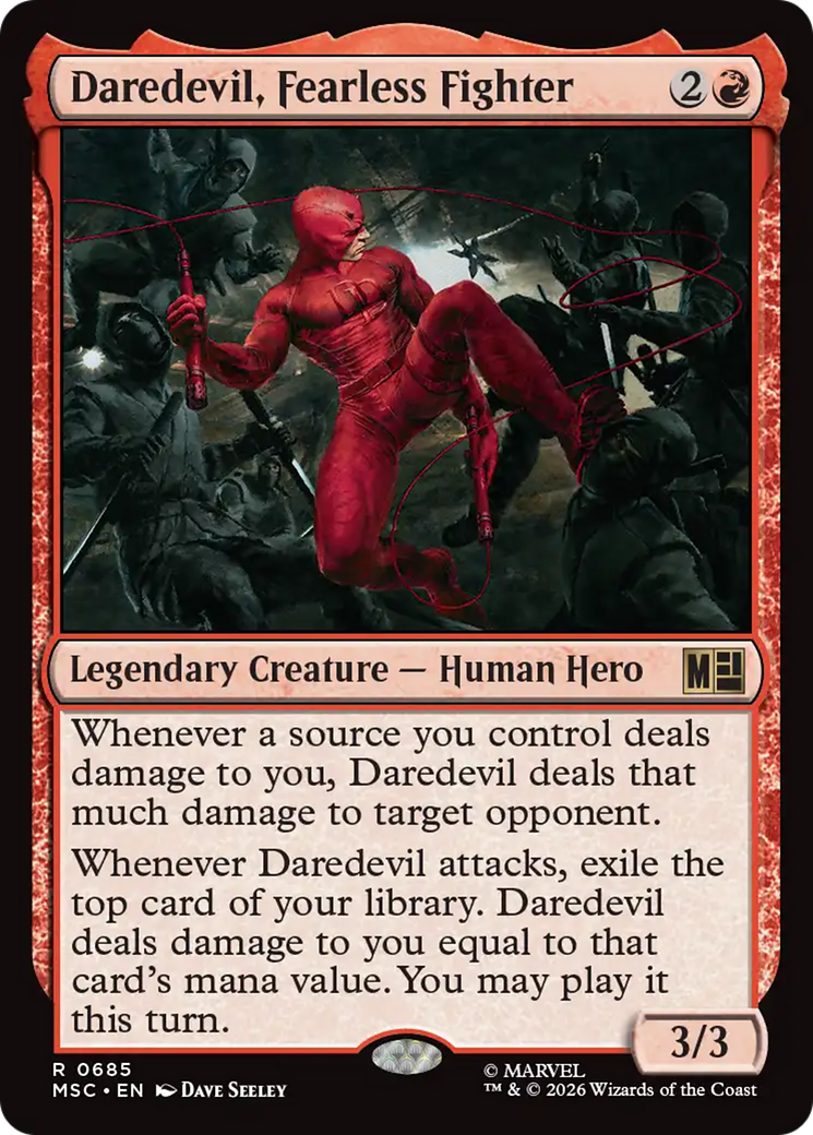 Daredevil, Fearless Fighter [Marvel Super Heroes Commander] | Clutch Gaming