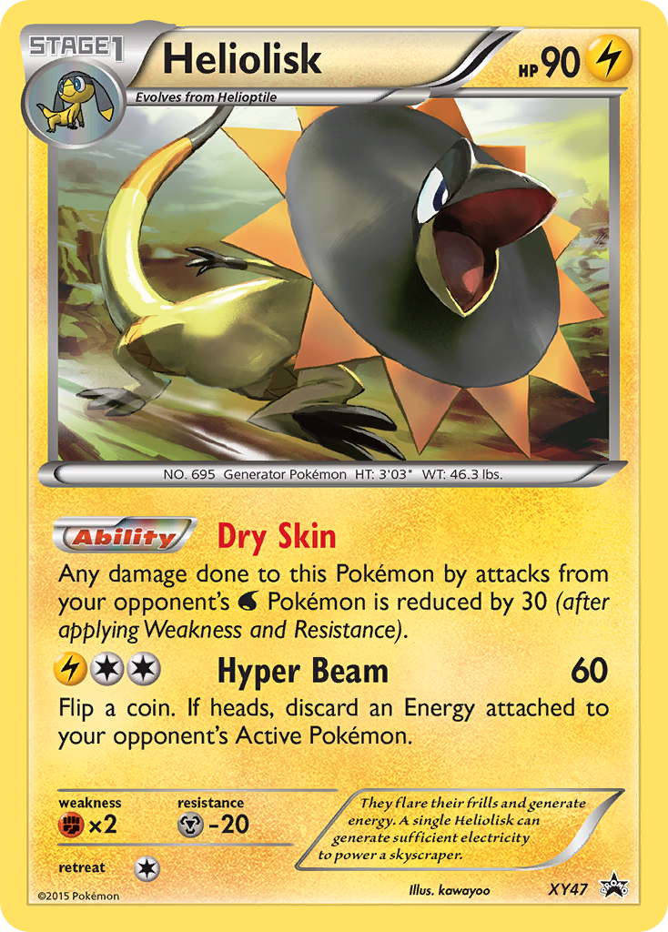 Heliolisk (XY47) [XY: Black Star Promos] | Clutch Gaming