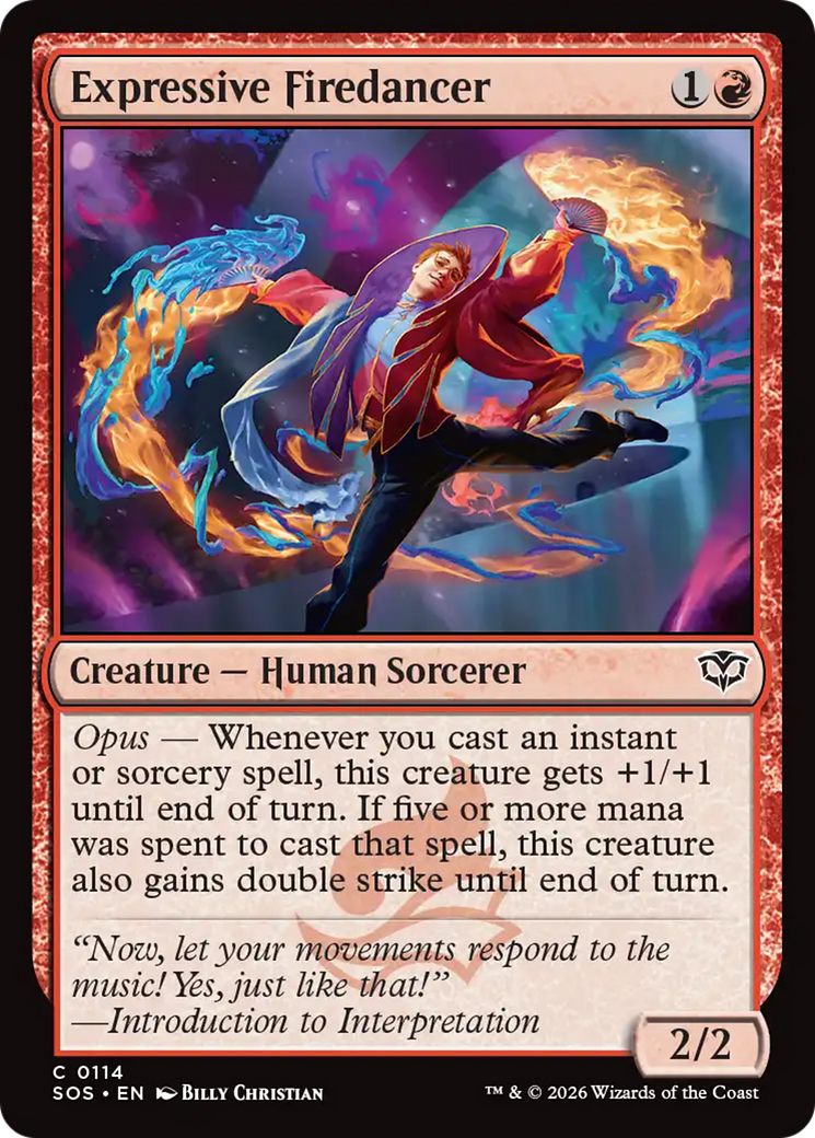 Expressive Firedancer [Secrets of Strixhaven] | Clutch Gaming