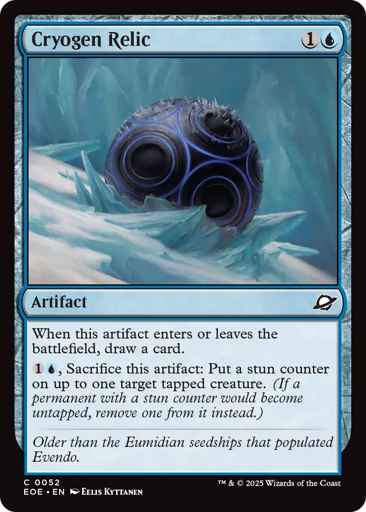 Cryogen Relic [Edge of Eternities] | Clutch Gaming