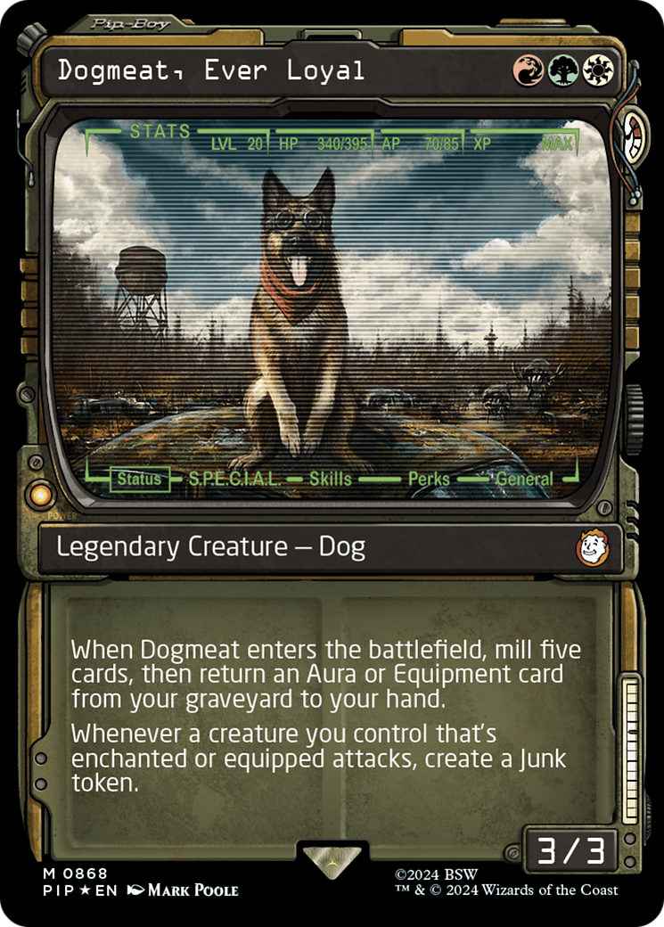 Dogmeat, Ever Loyal (Showcase) (Surge Foil) [Fallout] | Clutch Gaming