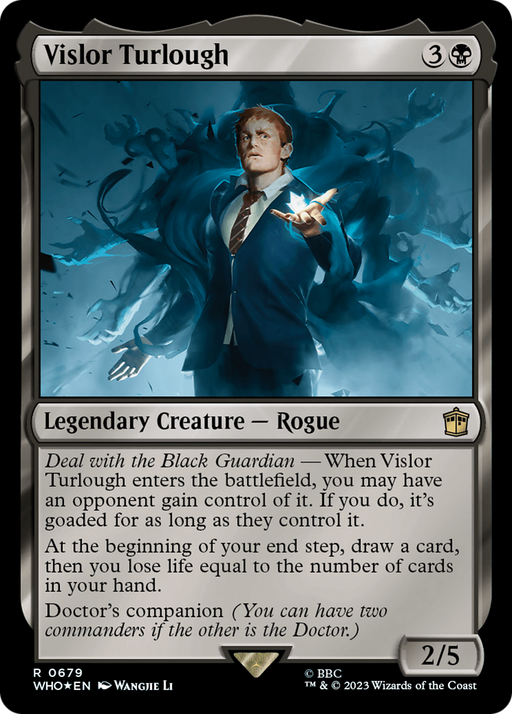 Vislor Turlough (Surge Foil) [Doctor Who] | Clutch Gaming