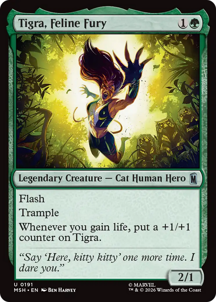 Tigra, Feline Fury [Marvel Super Heroes] | Clutch Gaming