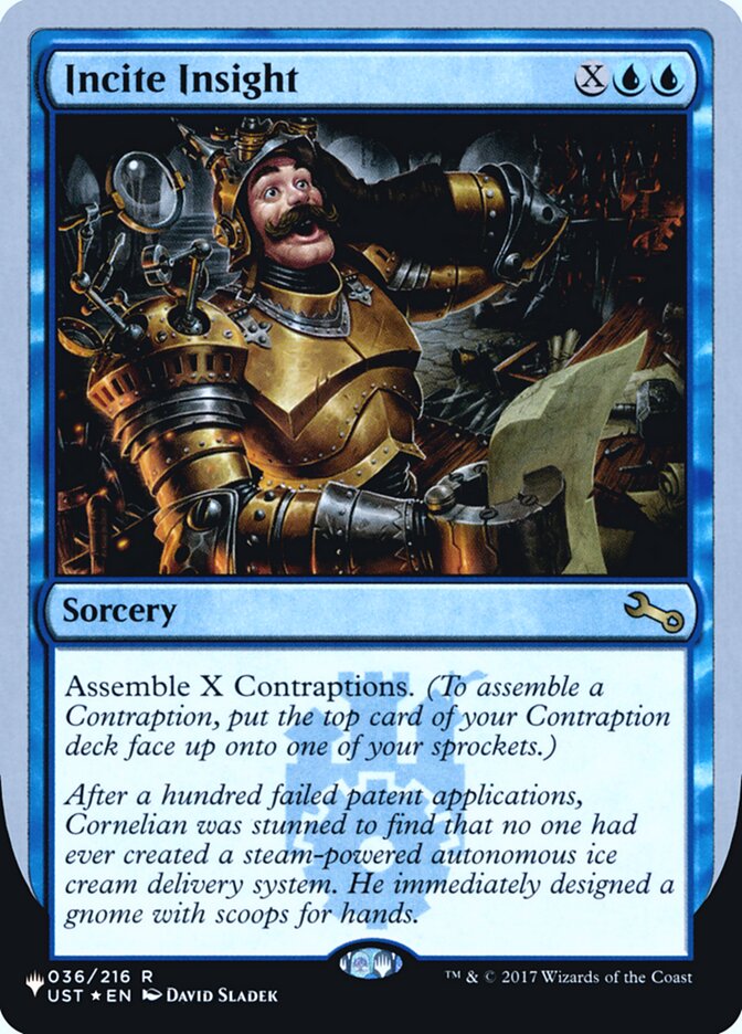 Incite Insight (Unfinity Foil Edition) [The List] | Clutch Gaming