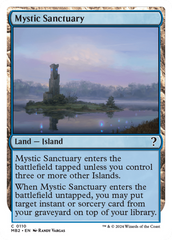 Mystic Sanctuary (White Border) [Mystery Booster 2] | Clutch Gaming