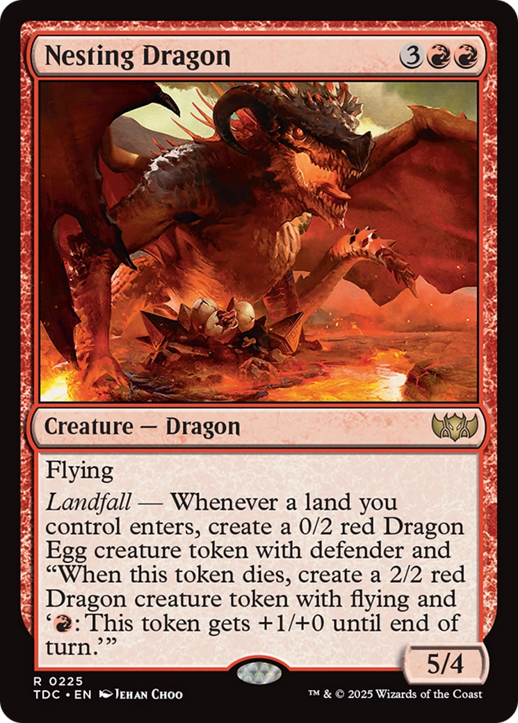 Nesting Dragon [Tarkir: Dragonstorm Commander] | Clutch Gaming