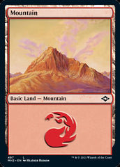 Mountain (487) [Modern Horizons 2] | Clutch Gaming