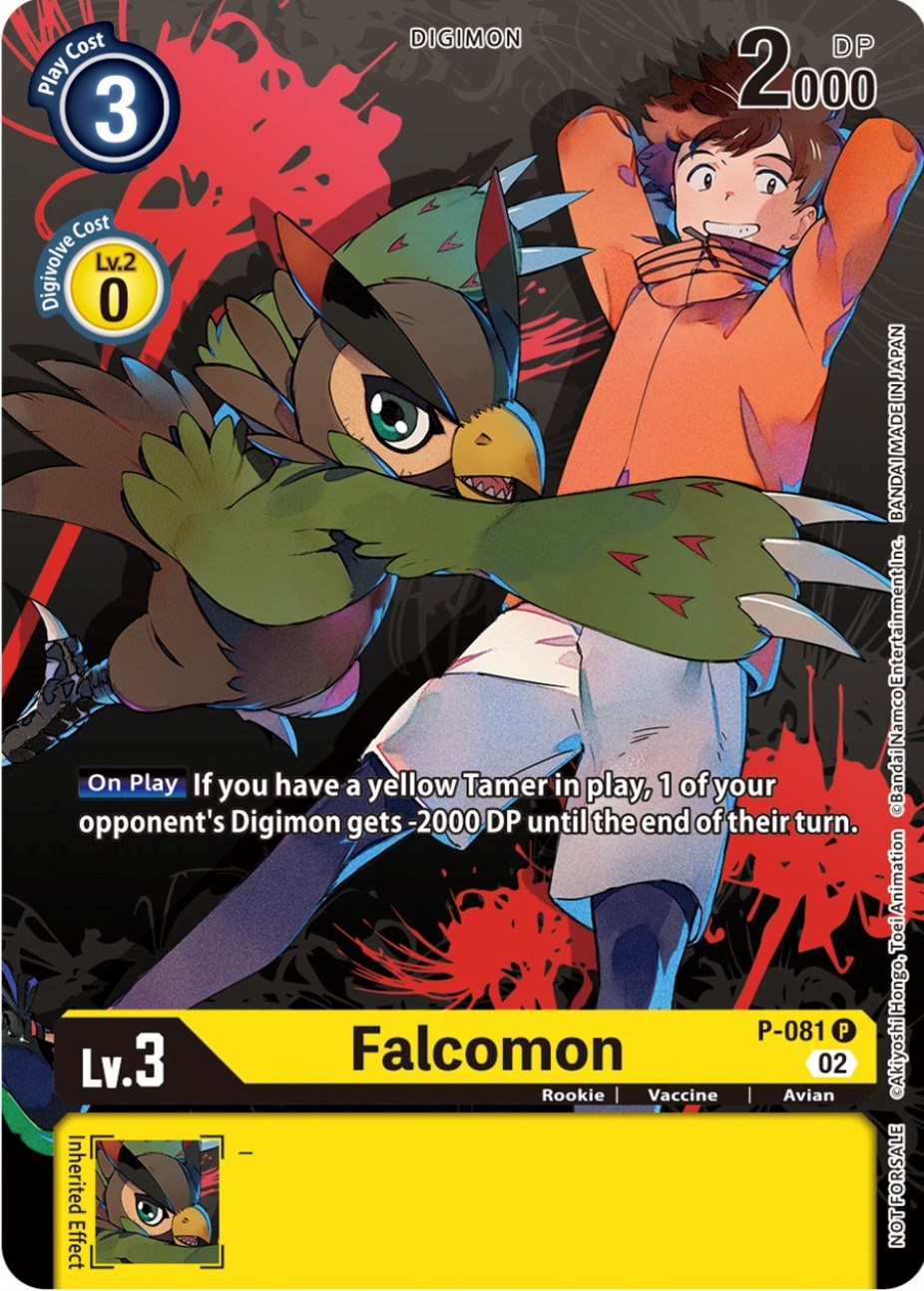 Falcomon [P-081] (Tamer Party Vol.7) [Promotional Cards] | Clutch Gaming