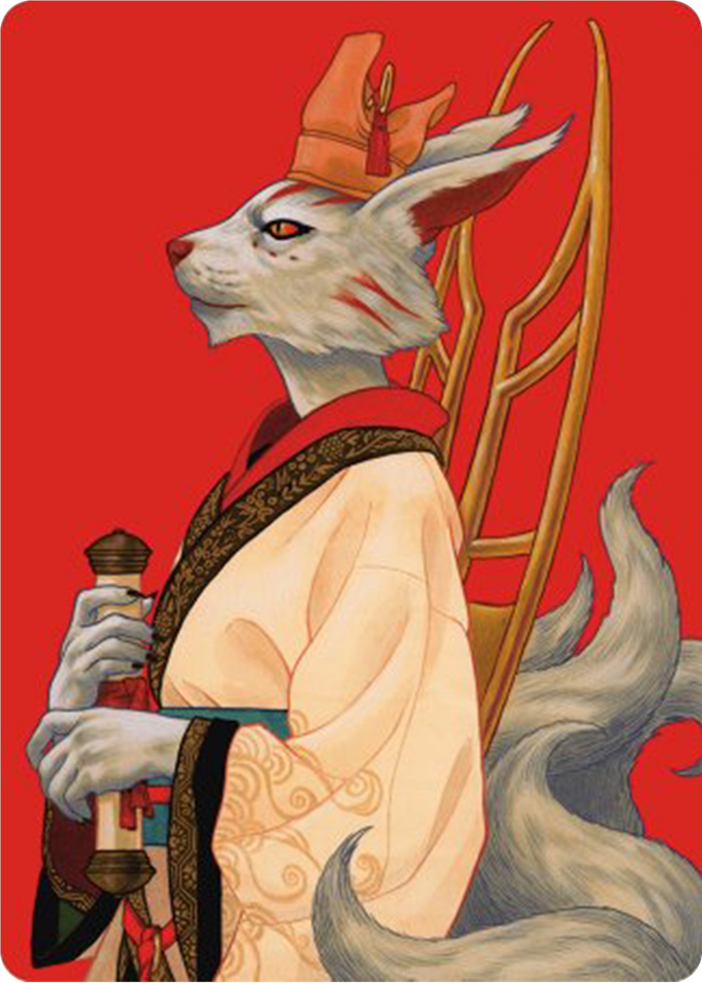 Pearl-Ear, Imperial Advisor Art Card [Modern Horizons 3 Art Series] | Clutch Gaming