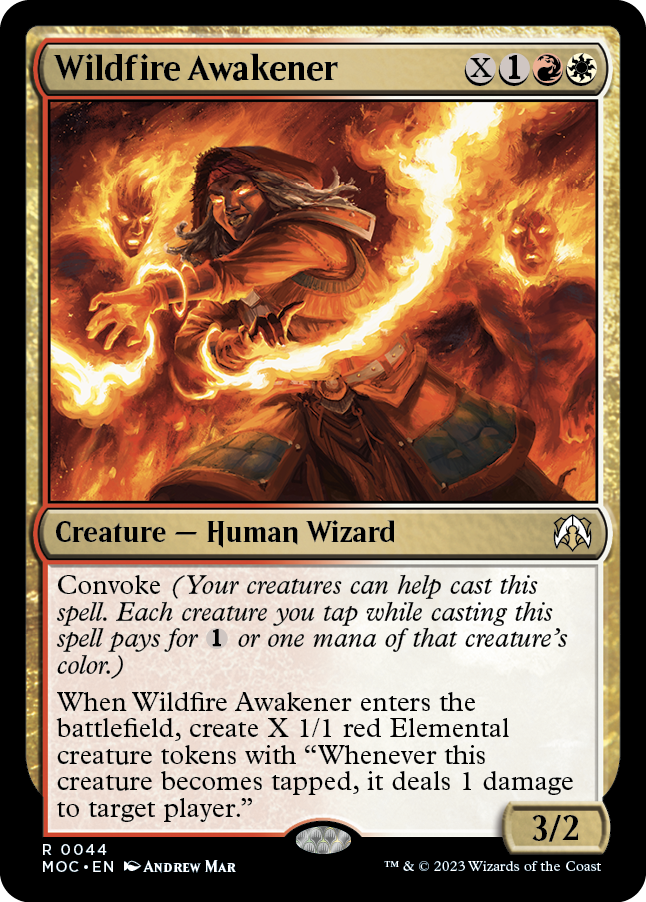 Wildfire Awakener [March of the Machine Commander] | Clutch Gaming