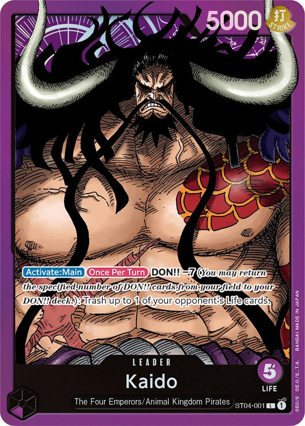 Kaido (001) [Starter Deck: Animal Kingdom Pirates] | Clutch Gaming