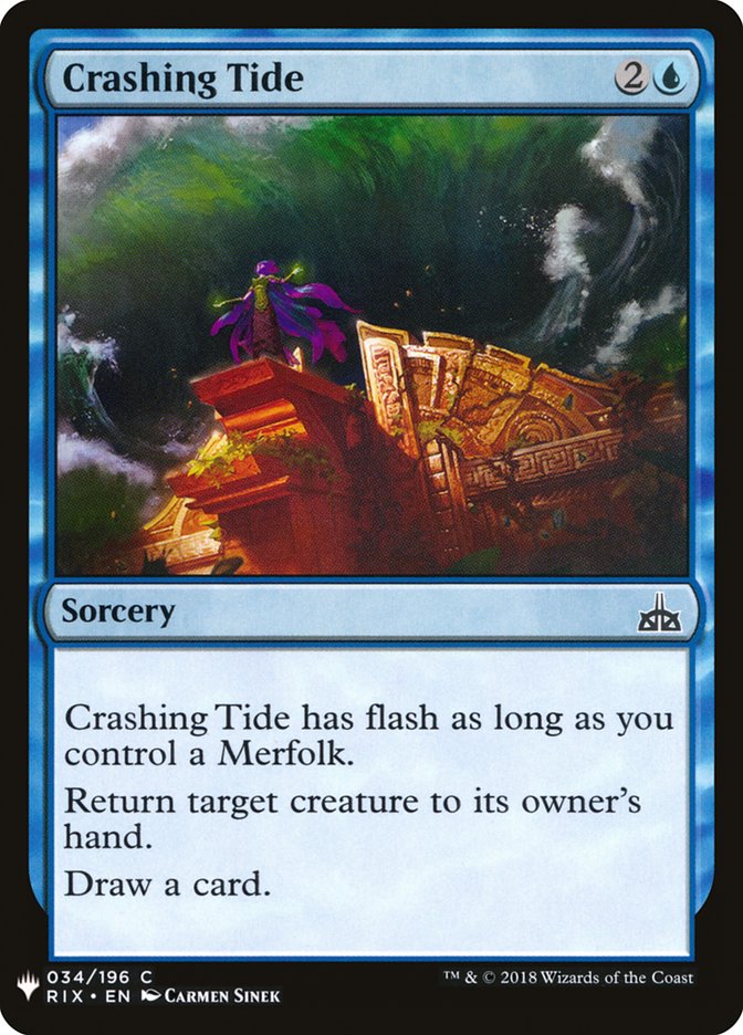 Crashing Tide [Mystery Booster] | Clutch Gaming