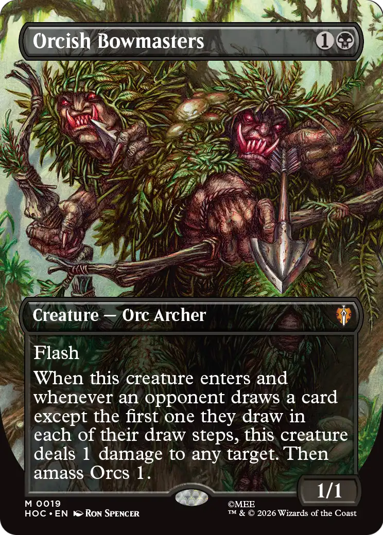 Orcish Bowmasters (Borderless) [The Hobbit: Eternal-Legal] | Clutch Gaming