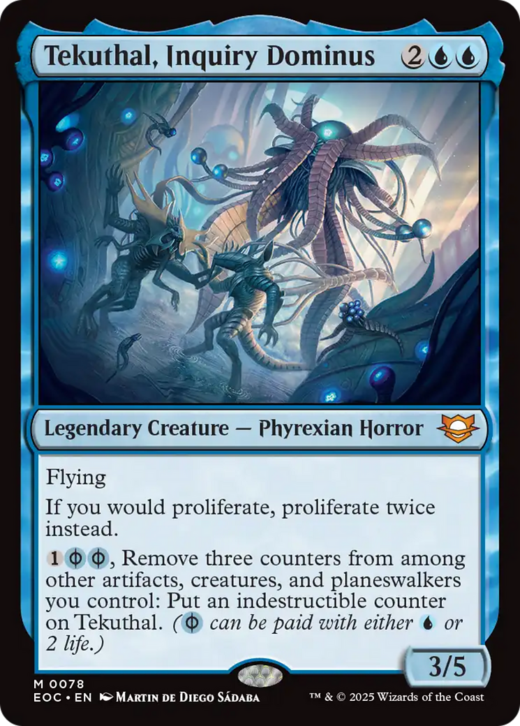 Tekuthal, Inquiry Dominus [Edge of Eternities Commander] | Clutch Gaming