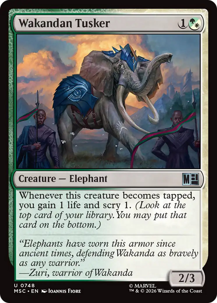 Wakandan Tusker [Marvel Super Heroes Commander] | Clutch Gaming