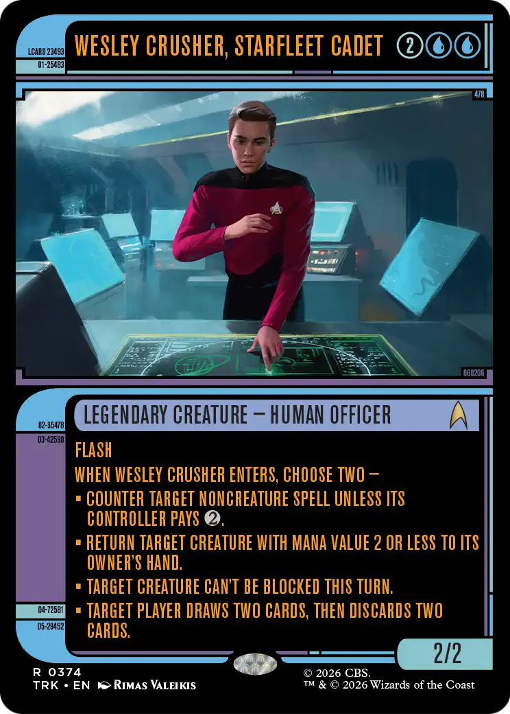 Wesley Crusher, Starfleet Cadet (Showcase) [Star Trek] | Clutch Gaming