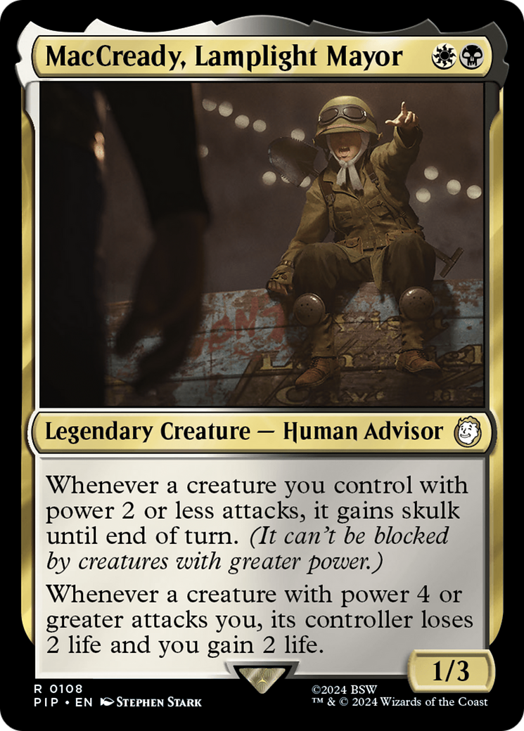 MacCready, Lamplight Mayor [Fallout] | Clutch Gaming